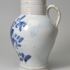 London delft wet mustard jug, circa 1760