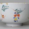 Bristol delft bowl, circa 1740