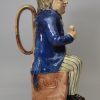 Creamware pottery sailor Toby jug, circa 1780, Wood type