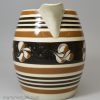 Mochaware jug, circa 1830