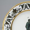 Derby porcelain plate, circa 1820