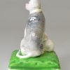 Staffordshire porcelain cat and kitten, circa 1820