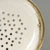 Creamware pottery strainer, circa 1790