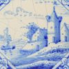 Dutch Delft tile, circa 1750