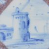 London delft tile, circa 1740