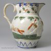 Small prattware pottery jug, circa 1820