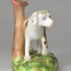 Staffordshire porcelain model of a pointer, circa 1830