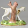 Staffordshire porcelain model of a pointer, circa 1830