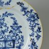 London delft plate, circa 1750