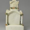 English porcelain cottage pastille burner, circa 1840