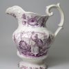 Pearlware pottery commemorative jug printed with 'REFORM' transfers under the glaze, circa 1832