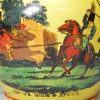 Canary yellow Napoleonic war Russia Campaign commemorative jug, circa 1812