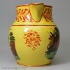 Canary yellow Napoleonic war Russia Campaign commemorative jug, circa 1812