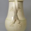 Creamware pottery coffee pot, circa 1770 probably Leeds Pottery