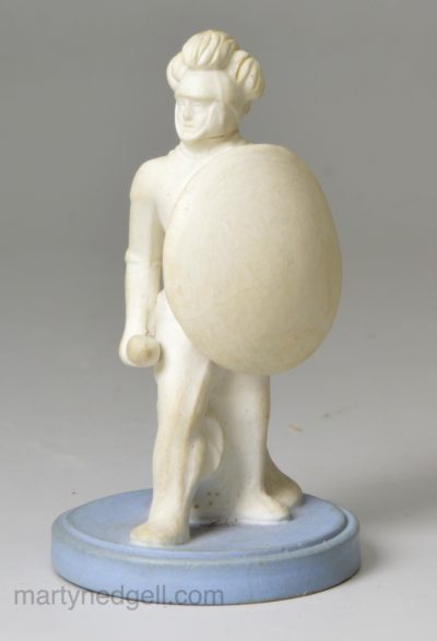 Wedgwood jasper ware chess piece, pawn, circa 1880