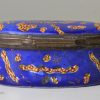 Bilston enamel snuff box, circa 1780