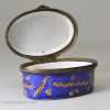 Bilston enamel snuff box, circa 1780