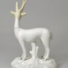 Staffordshire porcelain stag, circa 1840