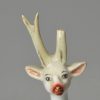 Staffordshire porcelain stag, circa 1840