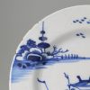 London delft plate, circa 1750