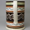 Mocha ware tankard on a pearlware pottery body, circa 1820