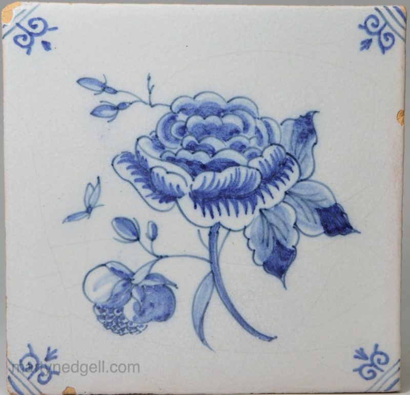 Dutch Delft tile, circa 1900