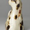 Bovey Tracey creamware pottery model of a sheep, circa 1790