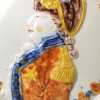 Prattware pottery plaque moulded with a portrait of the Duke of York, circa 1800