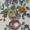 Liverpool delft polychrome tile, circa 1750