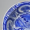 Small Dutch Delft bowl decorated in Kraak style, circa 1680