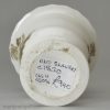 English porcelain egg cup printed with anti slavery design, circa 1830