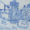 Liverpool delft tile, circa 1750