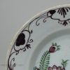 Dutch Delft plate, circa 1740