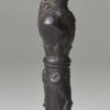 Black basalt commemorative pipe tamper, Lord Rodney, circa 1795