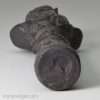 Black basalt commemorative pipe tamper, Lord Rodney, circa 1795