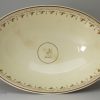 Creamware pottery raised bowl, circa 1800, Wedgwood