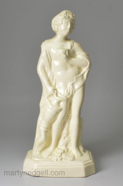 Staffordshire Figur of Bacchus, circa 1785, possibly Wood family