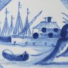 Liverpool delft tile, circa 1750