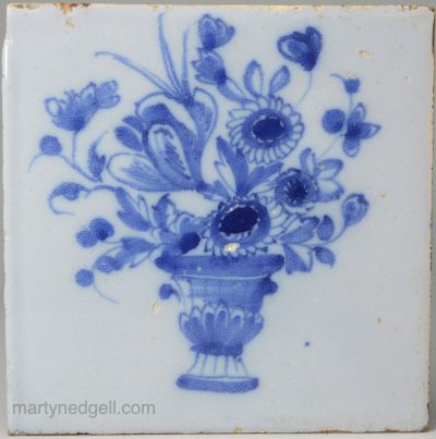 Liverpool delft tile, circa 1760