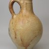 London saltglaze stoneware bottle, circa 1670, probably John Dwight's pottery Fulham