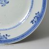 Chinese porcelain plate, export market, circa 1790