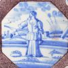 Dutch Delft tile, circa 1750