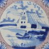 London delft tile, circa 1740