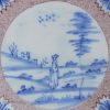 Bristol delft tile, circa 1740