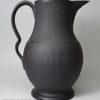 Large black basalt serving jug, circa 1790