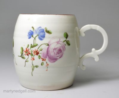 Chantilly porcelain mug, circa 1755