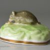 Alcock porcelain model of a mouse, circa 1830