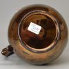 Copper lustre jug, circa 1840