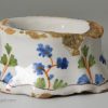 French tin glazed table salt, circa 1780