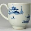 Christian Liverpool porcelain coffee cup, circa 1770